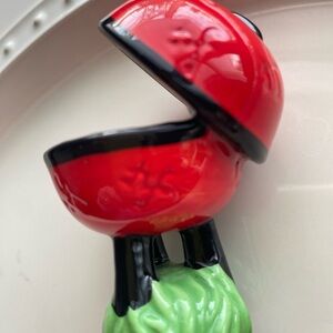 Retired Nora Fleming Hot Stuff Grill Mimi - A63a - Repeating NF Initials